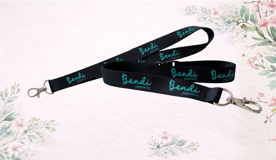 Lanyard mosqueton simple 1