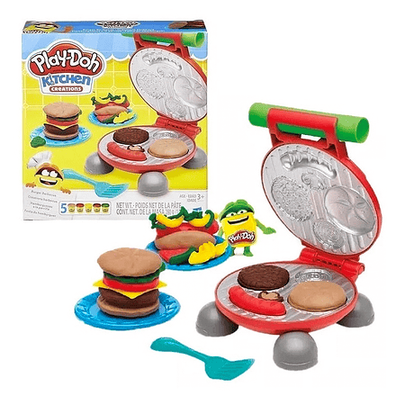 Play-Doh Kitchen Creations Hamburguesas Hasbro B5521