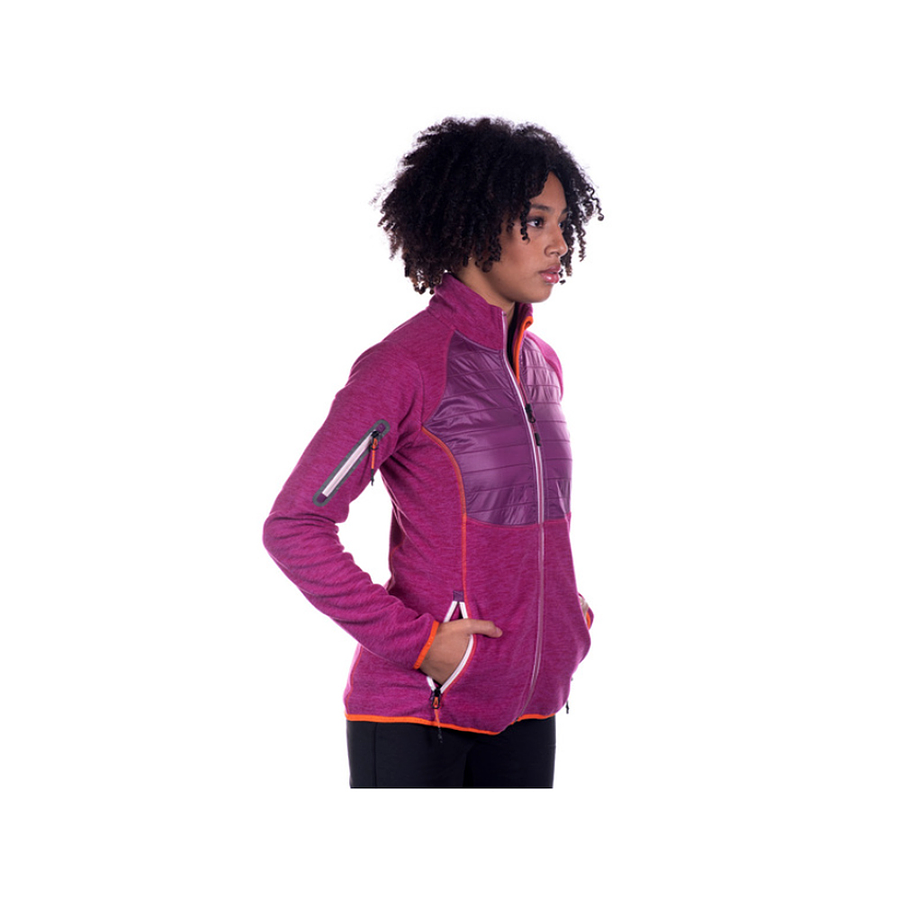 CHAQUETA MUJER NORTHLAND HIBRIDA ATHLETICA FLEECE CYCLAM 02-0861675