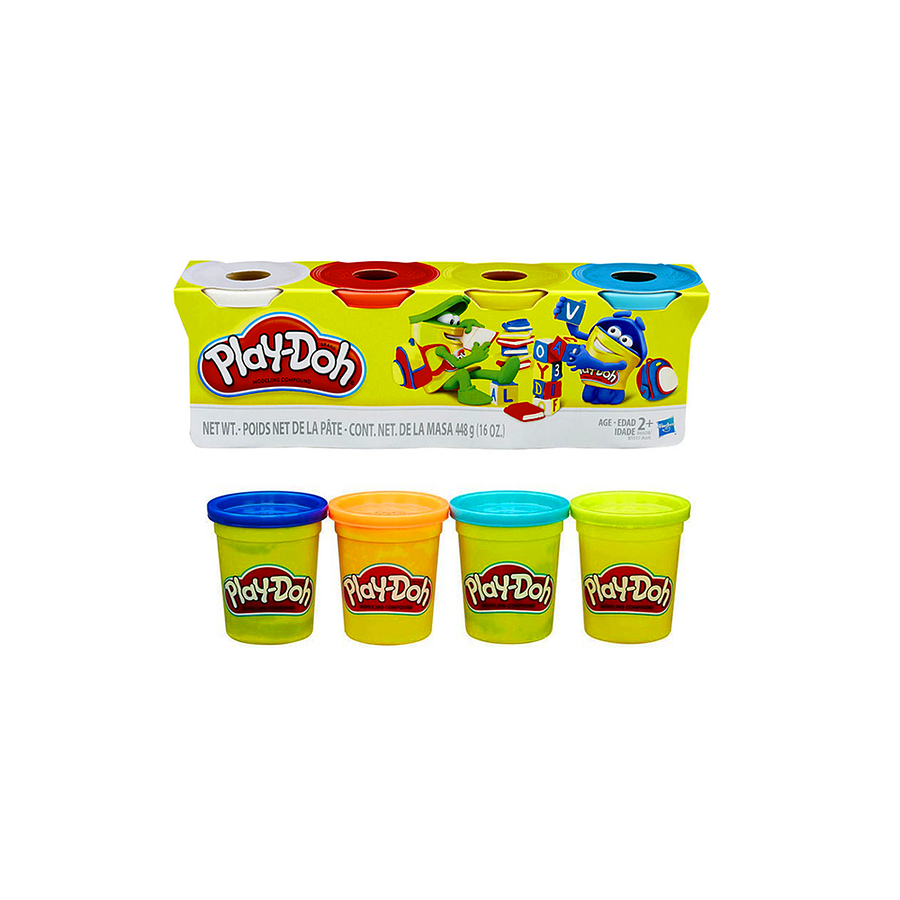 Play-Doh Pack 4 Colores Hasbro B5517