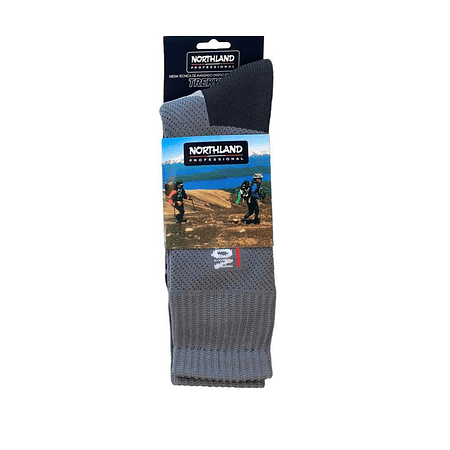 Calcetines Trekking Northland Poliester Gris 00-19