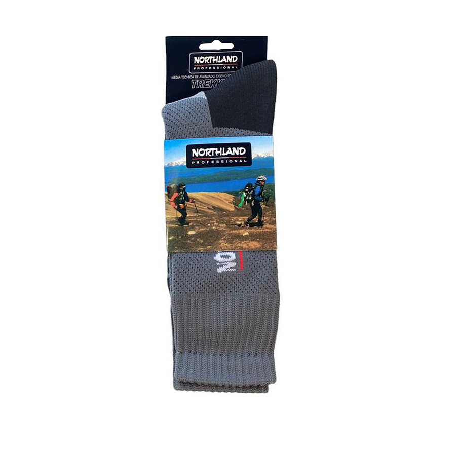 Calcetines Trekking Northland Poliester Gris 00-19