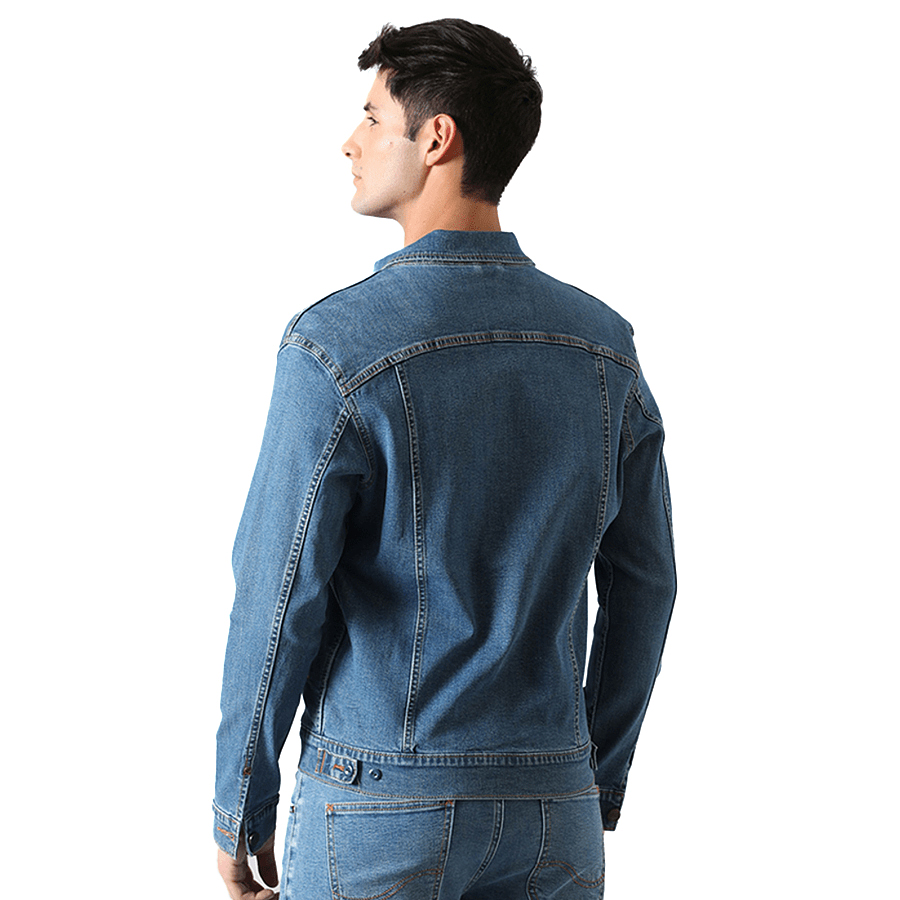 Chaqueta Denim hombre Lee Slim Rider Mid Stone 138214