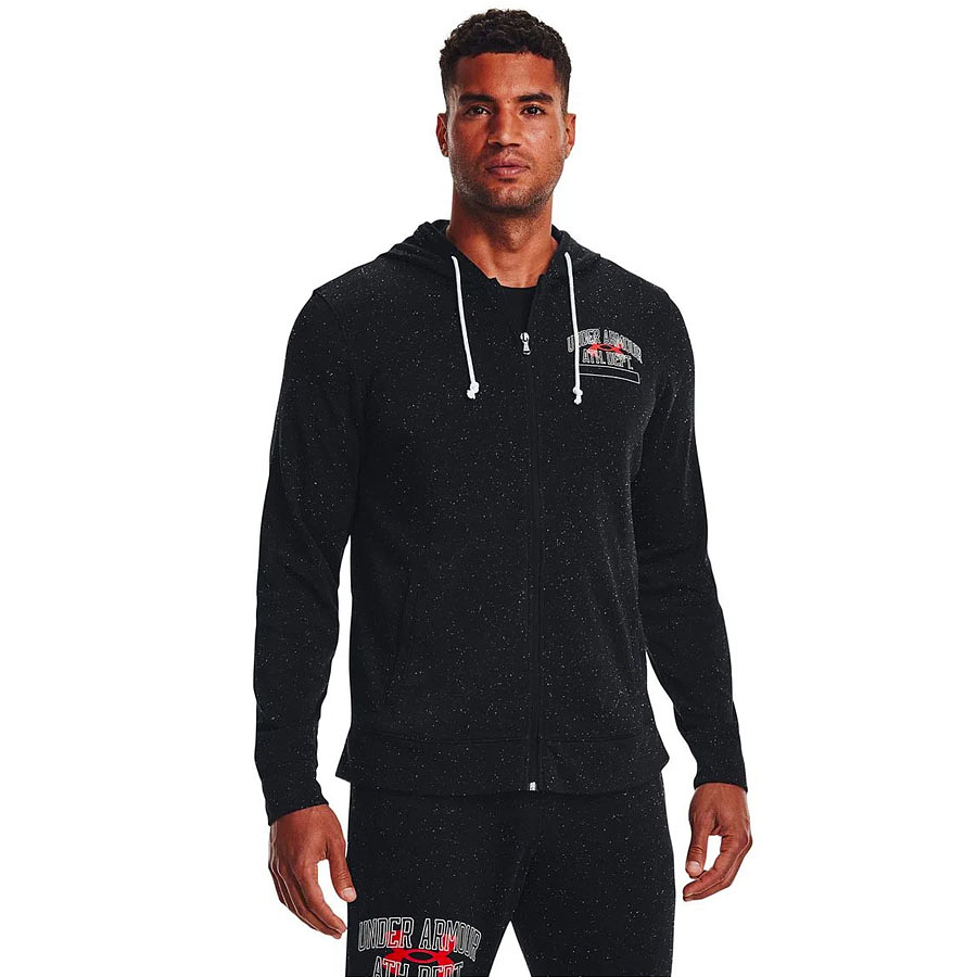 Poleron hombre UA Rival Terry Athletic Deparment Full-Zip 1370355-001