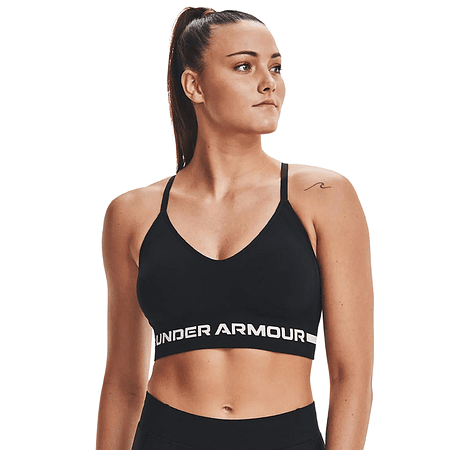 Peto mujer Under Armour Seamless Low Long Bra 1357719-001 