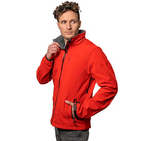 CHAQUETA HOMBRE NORTHLAND SOFT-SHELL LIN RED 02-044342