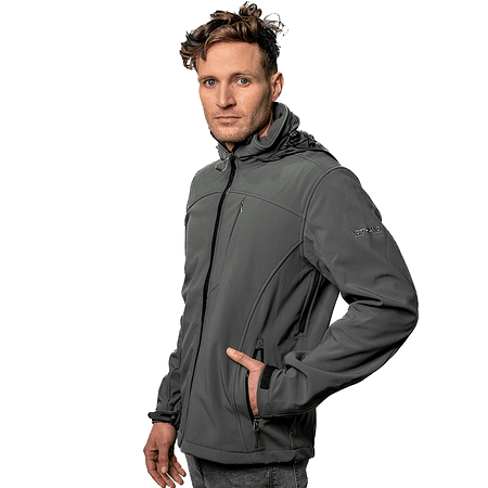 CHAQUETA HOMBRE NORTHLAND SOFT-SHELL LIN ANTHRACITE 02-0443423