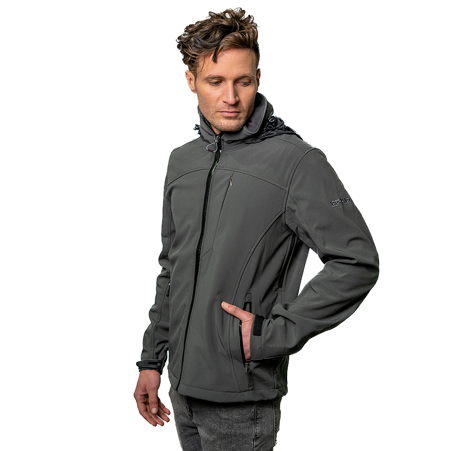 Chaqueta hombre Northland Softshell Lin Anthracite 02-0443423