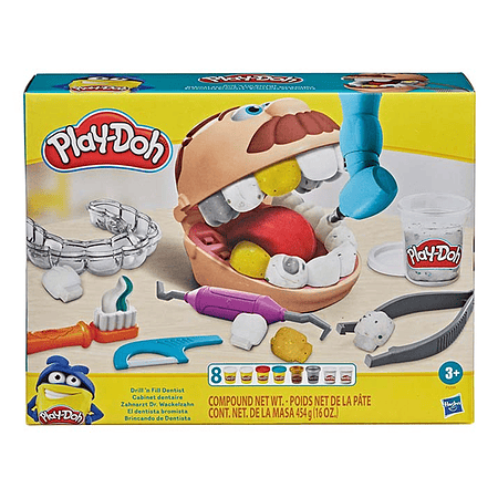 Play-Doh El Dentista Bromista Hasbro F1259 Set de Juego Educativo