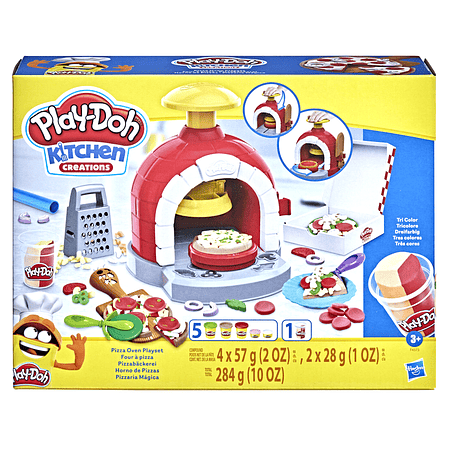 Play-Doh Horno de Pizzas Hasbro F4373 Set Creativo Infantil