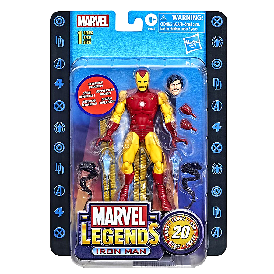 Figura Fan Marvel Legens Ironman 20 Años Serie 1 F3463