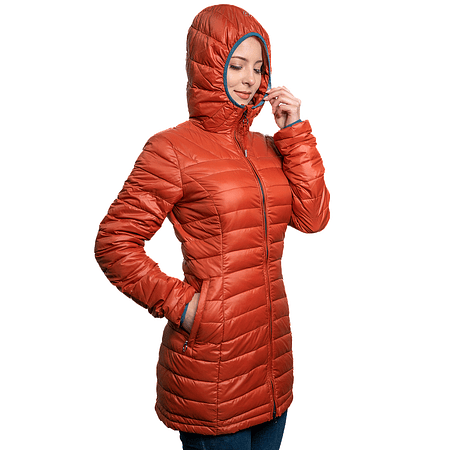 Parka mujer Northland Taja Pluma 90/10 Brick 02-0752485