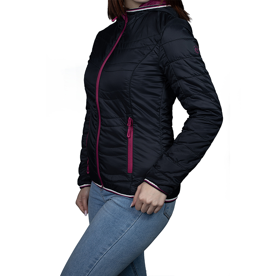 Parka Reversible mujer Northland Primaloft NLF Gorro Black/Cyclam 02-087141 