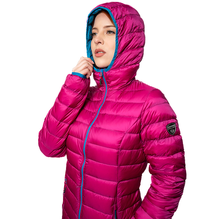 Parka mujer Northland Lory Pluma Cyclam 02-0817275