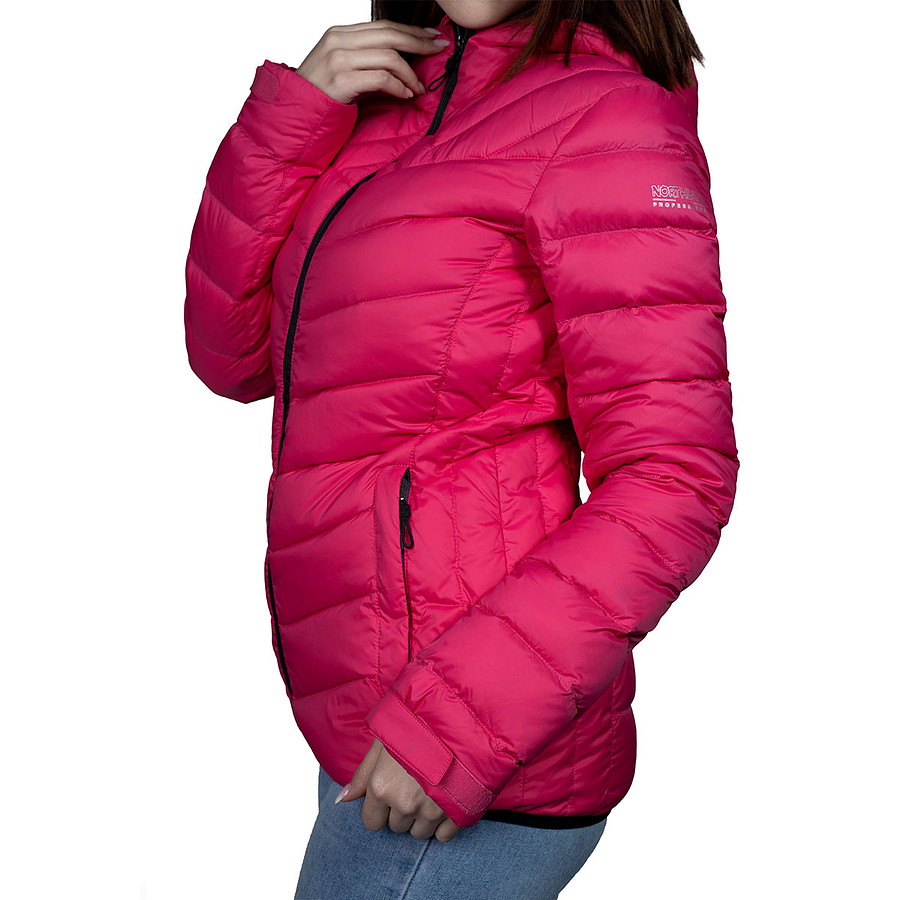 Chaqueta mujer Northland Titana Pluma Ls Magenta 02-0612074