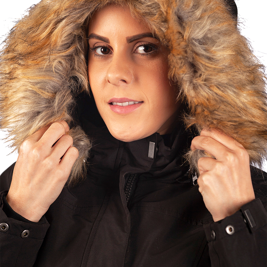 Parka mujer Northland Exo Sport Leni Negro 02-085041