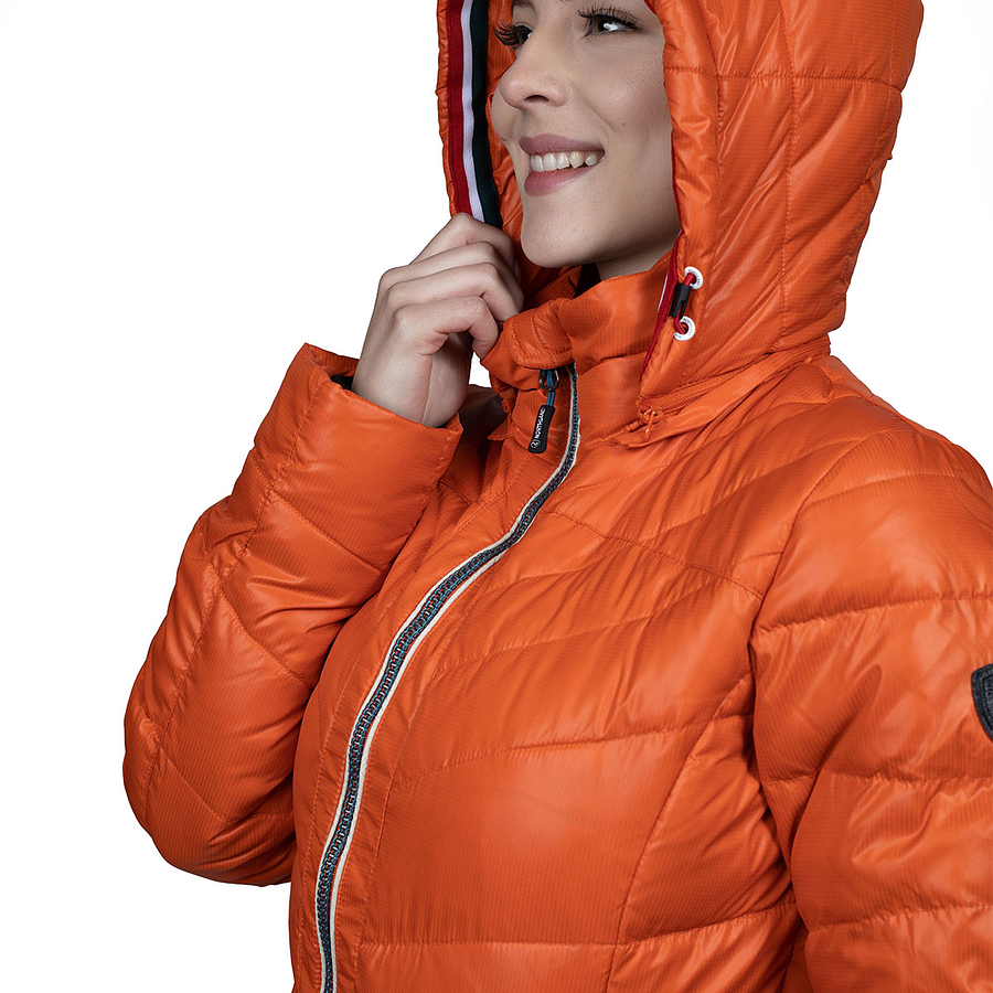 Parka mujer Northland Cara Pluma 80/20 Flame 02-0738835