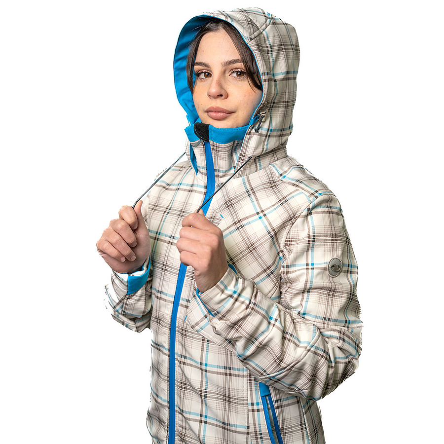 Parka Ski mujer Northland Storm Shell Cyber Cyan Blue 02-0381426