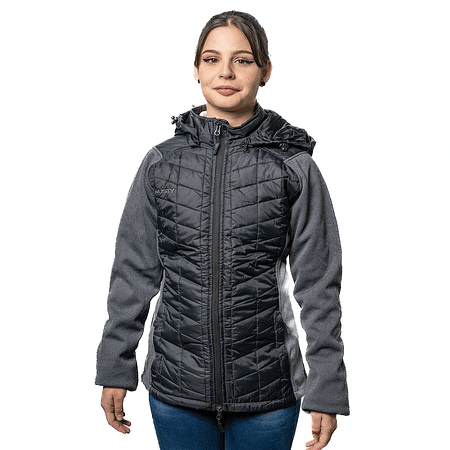 Parka mujer Rusty Hibrida Lobelia Black W7R2423BLK