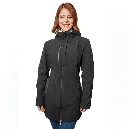 PARKA MUJER NORTHLAND SOFTSHELL BROKINA MANTEL BLACK 02-081781