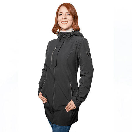 PARKA MUJER NORTHLAND SOFTSHELL BROKINA MANTEL BLACK 02-081781