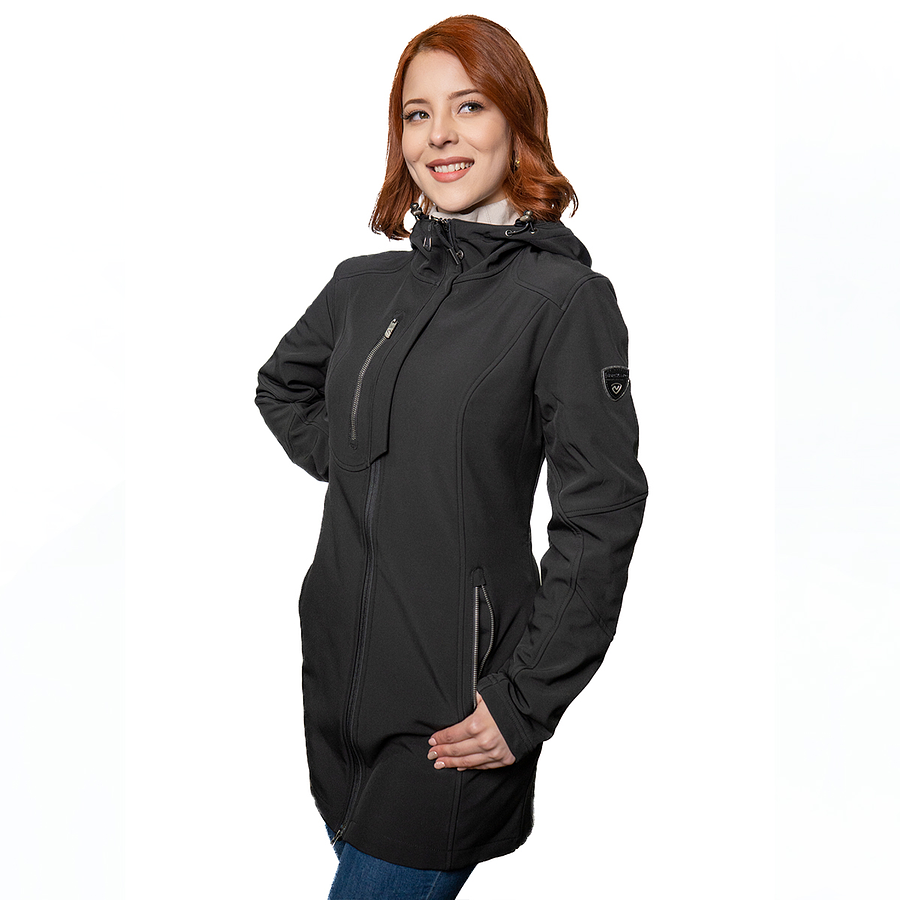 Parka mujer Northland Softshell Brokina Mantel Black 02-081781