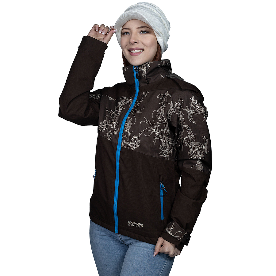 PARKA SKI MUJER NORTHLAND SNOWBOARD BROWN 02-049892