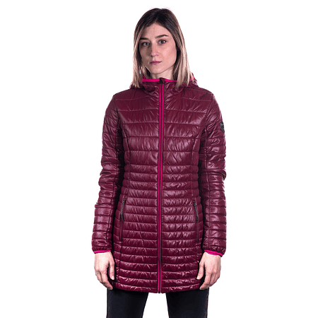 Parka mujer Northland Kaila Larga Microloft Bordeaux 02-0860924