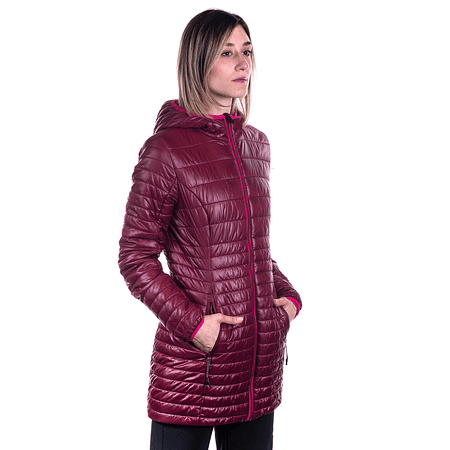 Parka mujer Northland Kaila Larga Microloft Bordeaux 02-0860924