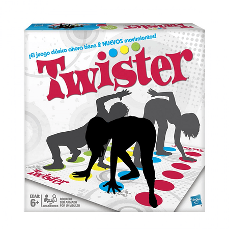 Twister Hasbro 98831 Juego Clásico de Equilibrio y Diversión