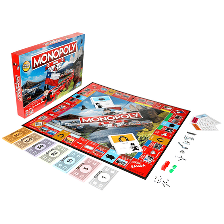 Juego de Mesa Monopoly Chile Hasbro E1756 