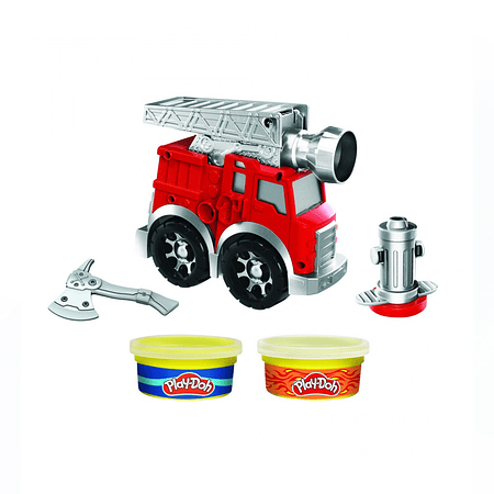 Play-Doh Wheels Mini camión de Bomberos Hasbro F0649 