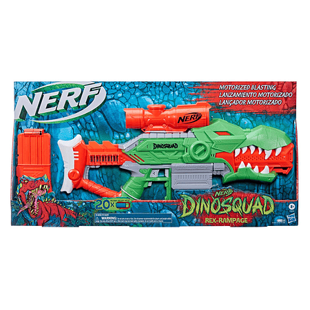 Lanzador Nerf Dinosquad Rex-Rampage Hasbro F0808