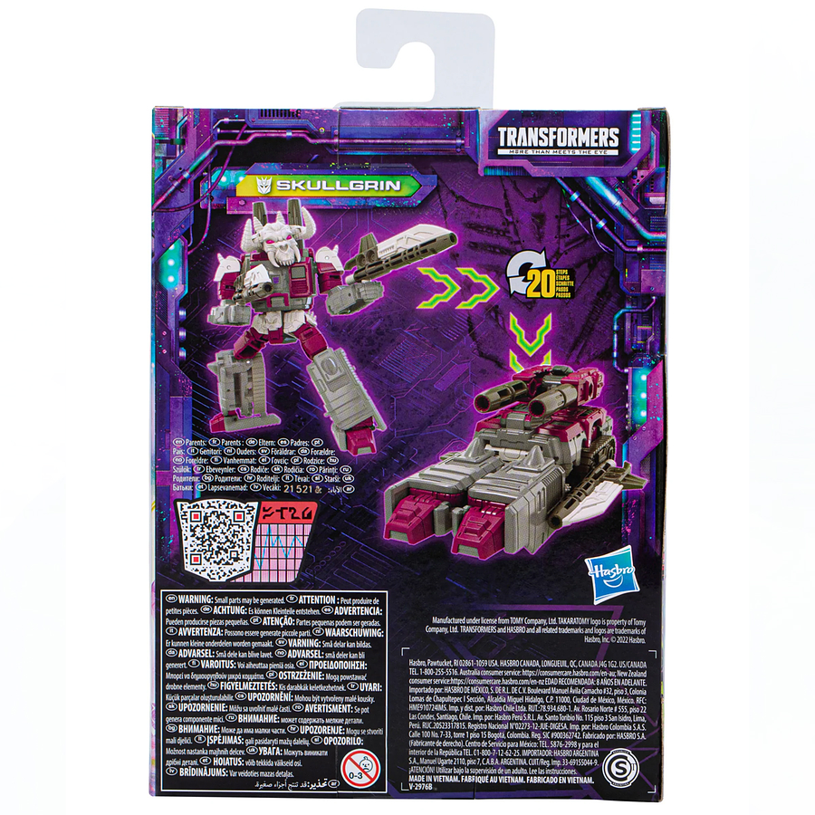 Figura Fan Transformers Legacy Deluxe Class Skullgrin F3029