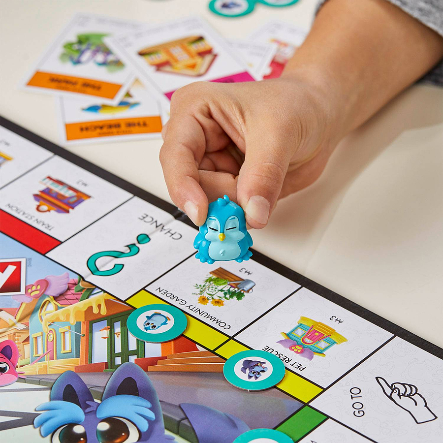 Monopoly Descubre Jugando juego de mesa Hasbro F4436