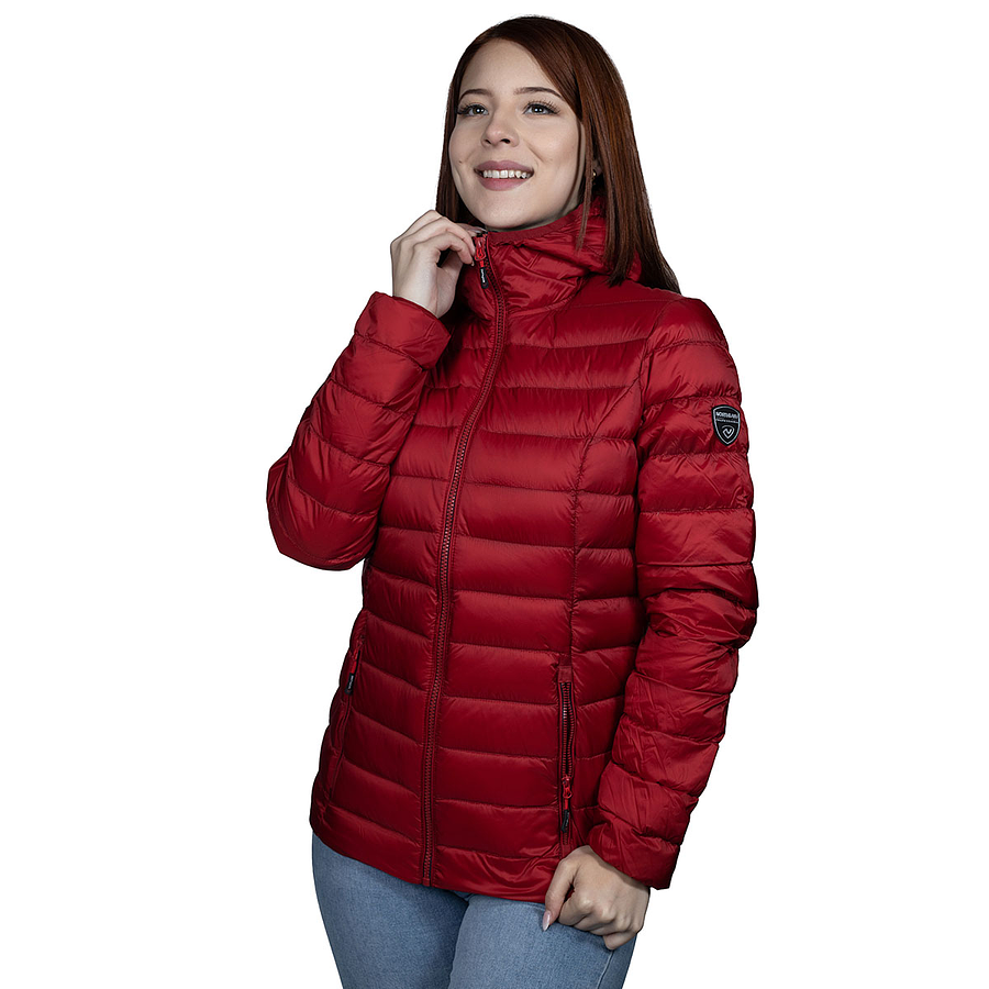 PARKA MUJER NORTHLAND LORY PLUMA RED 02-081722