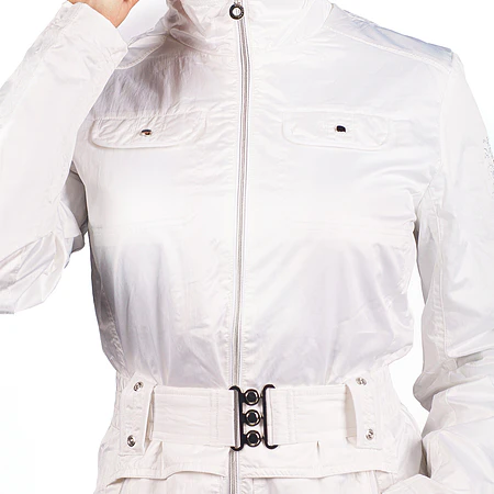 Chaqueta Mujer Northland Nicky LS White 02-0517016 | Ultraliviana, Entallada y con Cinturón