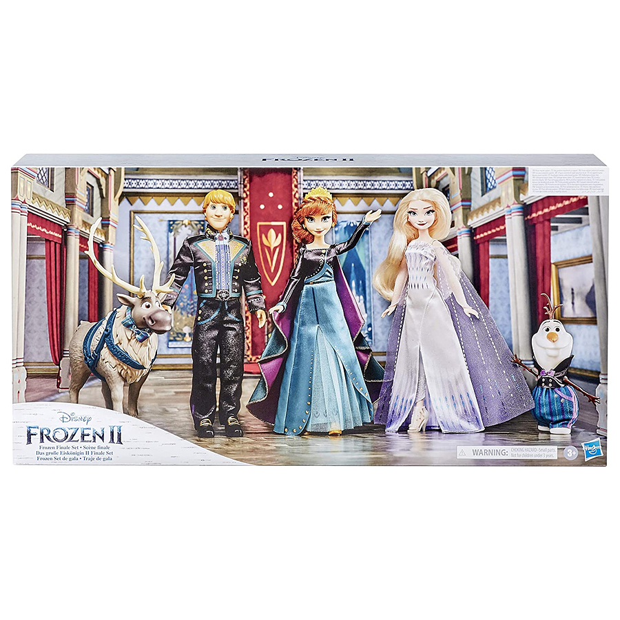 Figuras Frozen 2 Delux Finale 5 Pack Hasbro F1543