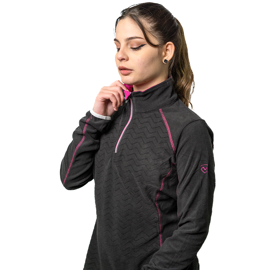 Poleron mujer Northland Polar Fashion Fleece Black 02-089061