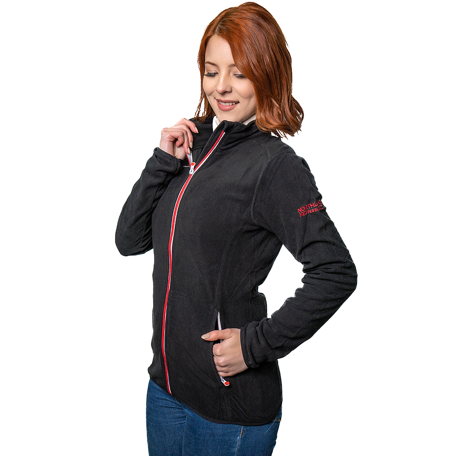 Poleron mujer Northland Polar Fleece Kengo Negro 02-049791