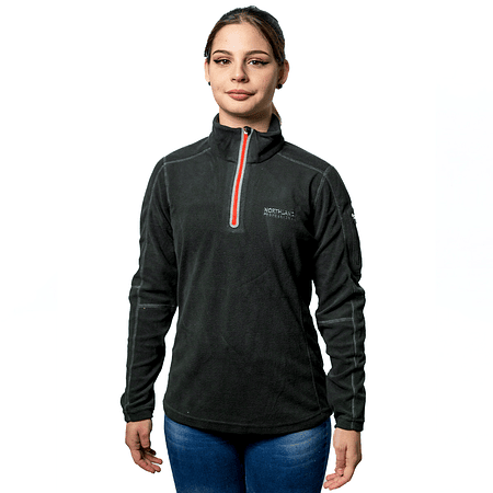 POLERON MUJER NORTHLAND POLAR PRO SKI BLACK 02-030311