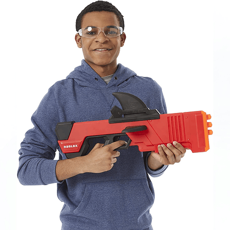 Lanzador Nerf Roblox MM2 Shark Seeker Hasbro F2489