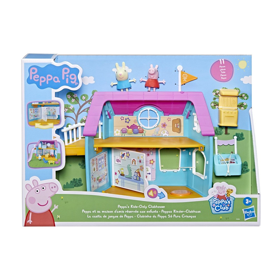 Set peppa pig la Casitade Juegos de Peppa F3556