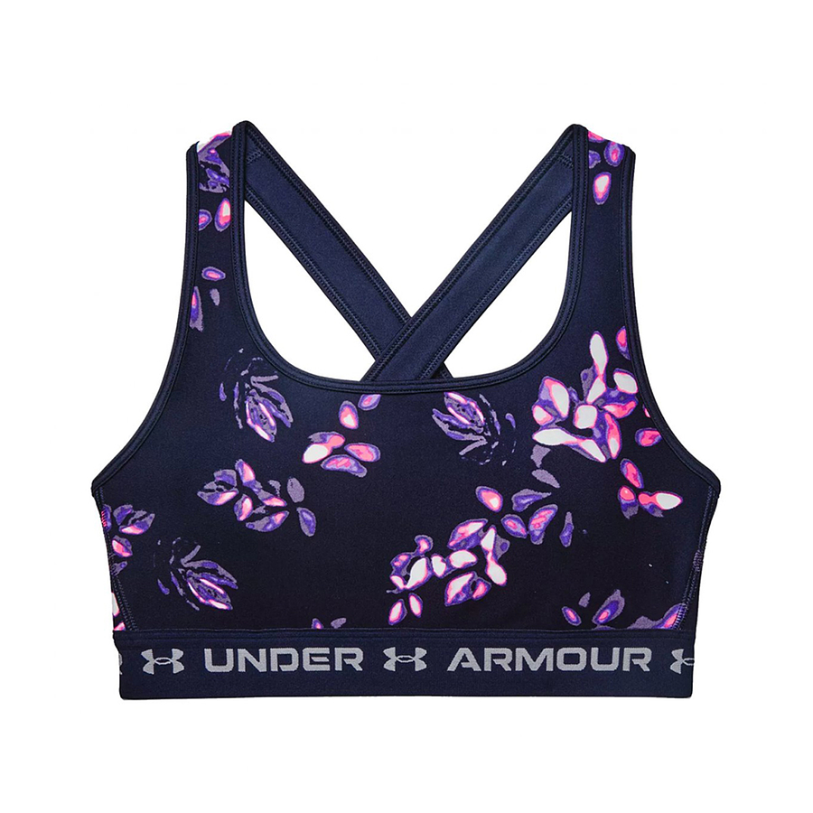 Peto mujer Under Armour Crossback Mid Print 1361042-410 