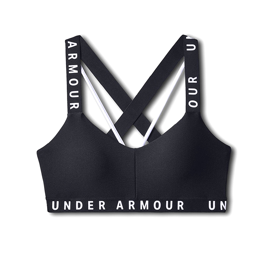 Peto mujer Under Armour Wordmark Strappy Sportlette Black 1325613-001 