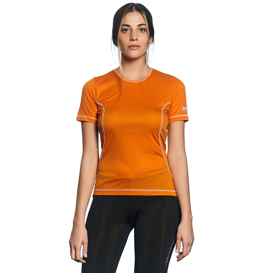 Polera mujer Northland Speed Tr Ls Shirt Orange 02-0417836 