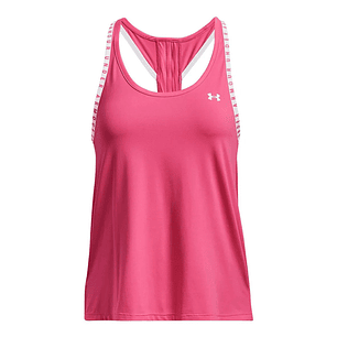 Polera de niña Under Armour sin Mangas Knockout 1363374-654