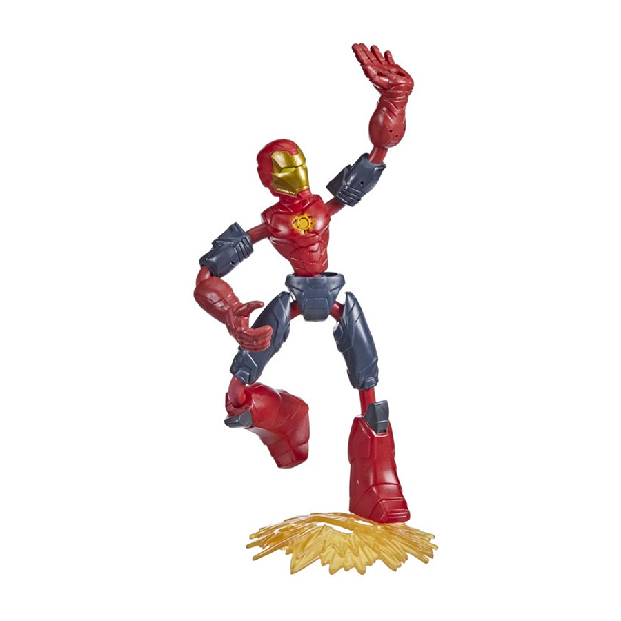 Figura Marvel Bend and flex Missions Ironman Hasbro F4964