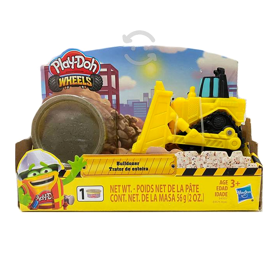 MASA PLAY DOH WHEELS BULLDOZER HASBRO E4707