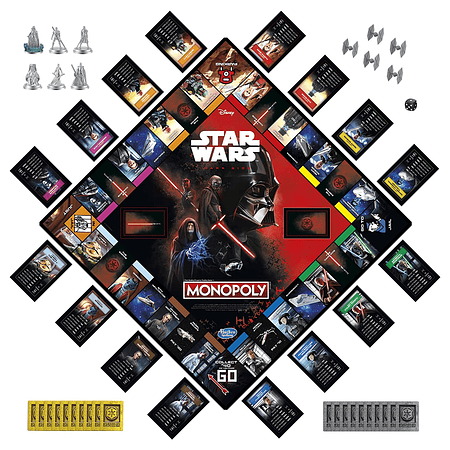 Juego de Mesa Monopoly Star-Wars Hasbro F6167
